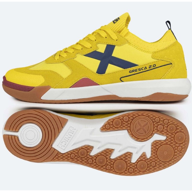 Munich Munique Gresca 2.0 em 3003003 Sapatos de futebol Amarelo 1