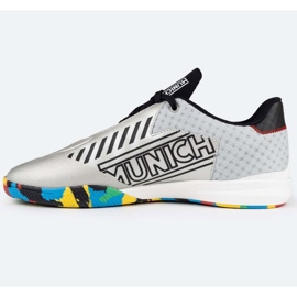 Munich Sapatos de futebol Munique Rondo Olympix em 4770014 prata 1