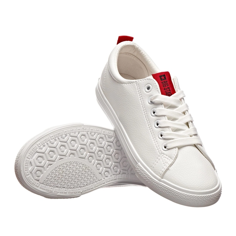 Tênis sapatos femininos Big Star DD274685 White branco 2