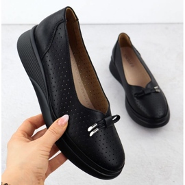 Sapatos na plataforma Vinceza 7896 Black OpenWork preto 1