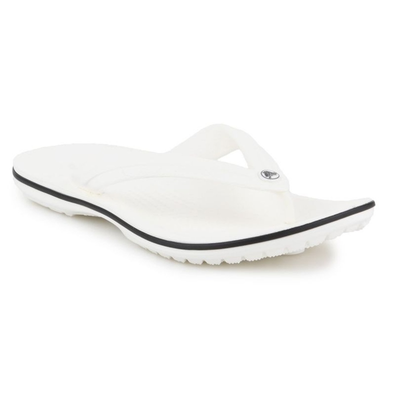 Flip-flops masculinos Crocs Crocband Flip 11033-100 branco 1