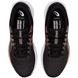 Gel ASICS excite 7 1012A562 001 tênis de corrida preto 1