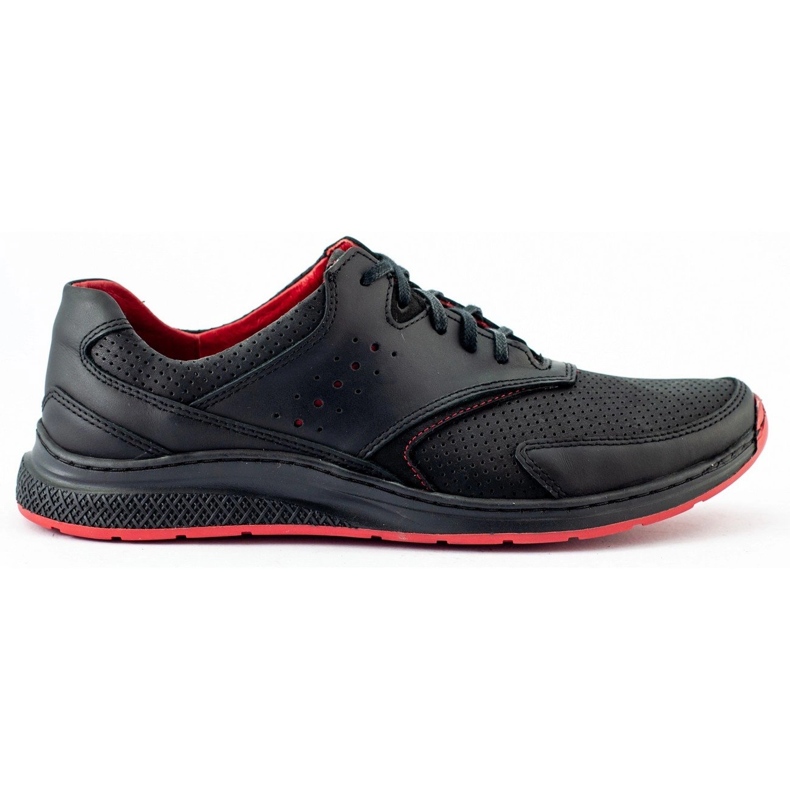 Polbut Sapatos esportivos masculinos negros J72 preto 2