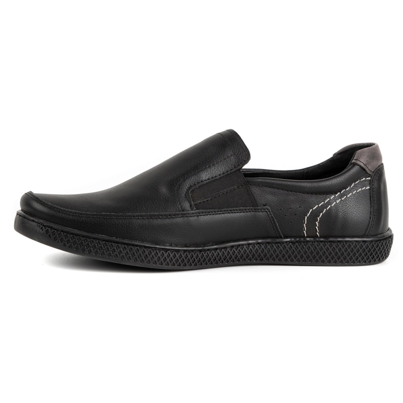 KOMODO Mocassins negros 912 preto 2