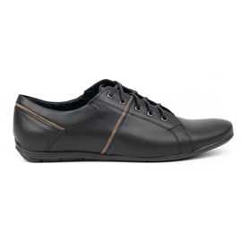 Polbut Sapatos masculinos negros C25 preto 1
