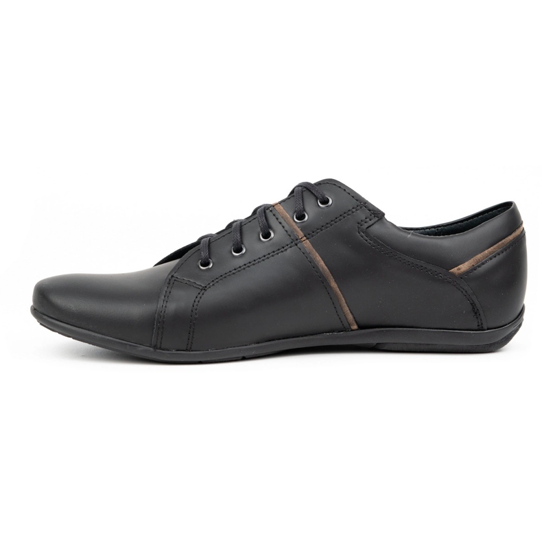 Polbut Sapatos masculinos negros C25 preto 2