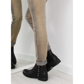 Botas Chelsea pretas para mulher CH-89 pretas preto 1
