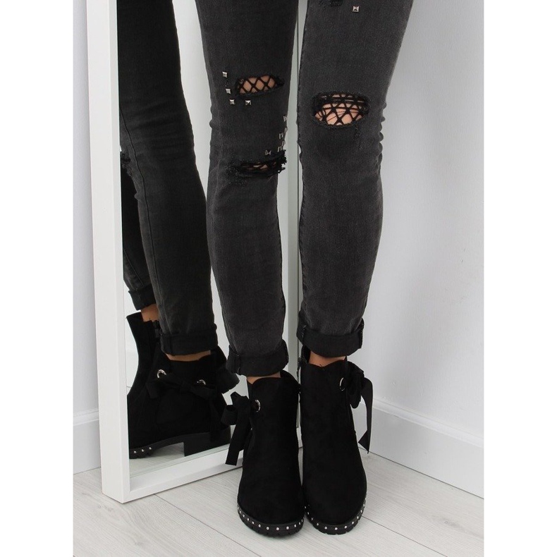 Botas Jodhpur pretas DR11798-64 pretas preto 1