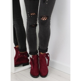 Botas Jodhpur Botas Borgonha DR11798-64 vinho vermelho 1