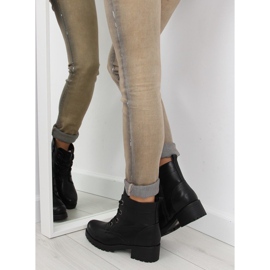 Botas pretas com atacadores HQ891 pretas preto 2
