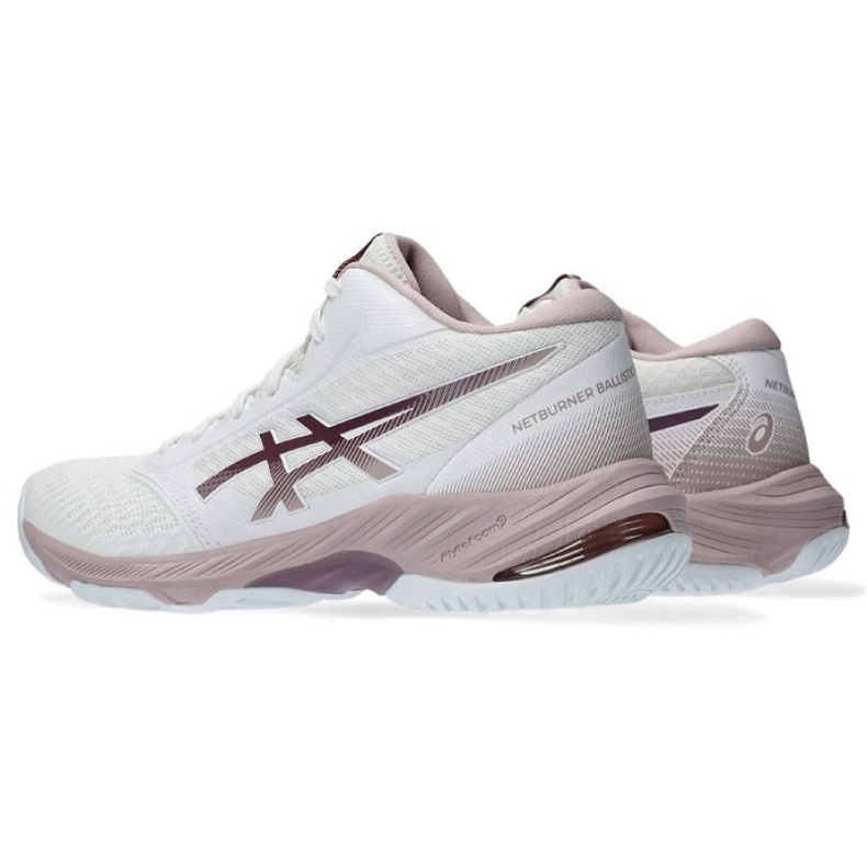 Tênis Asics Netburner Ballistic Ff Mt 3 1052A070108 branco 4 Tênis Asics Netburner Ballistic Ff Mt 3 1052A070108 branco 4