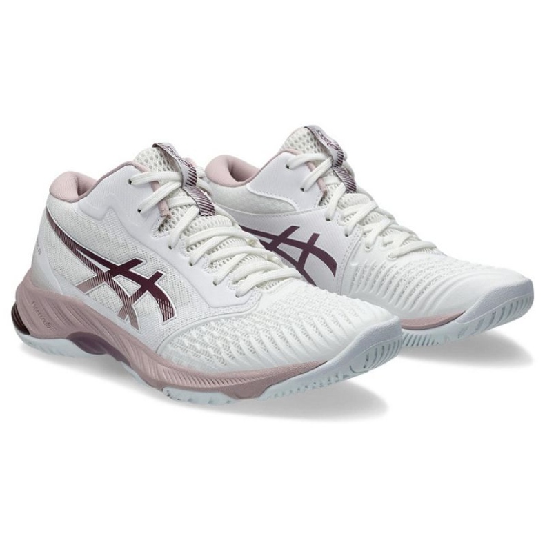 Tênis Asics Netburner Ballistic Ff Mt 3 1052A070108 branco 5 Tênis Asics Netburner Ballistic Ff Mt 3 1052A070108 branco 5