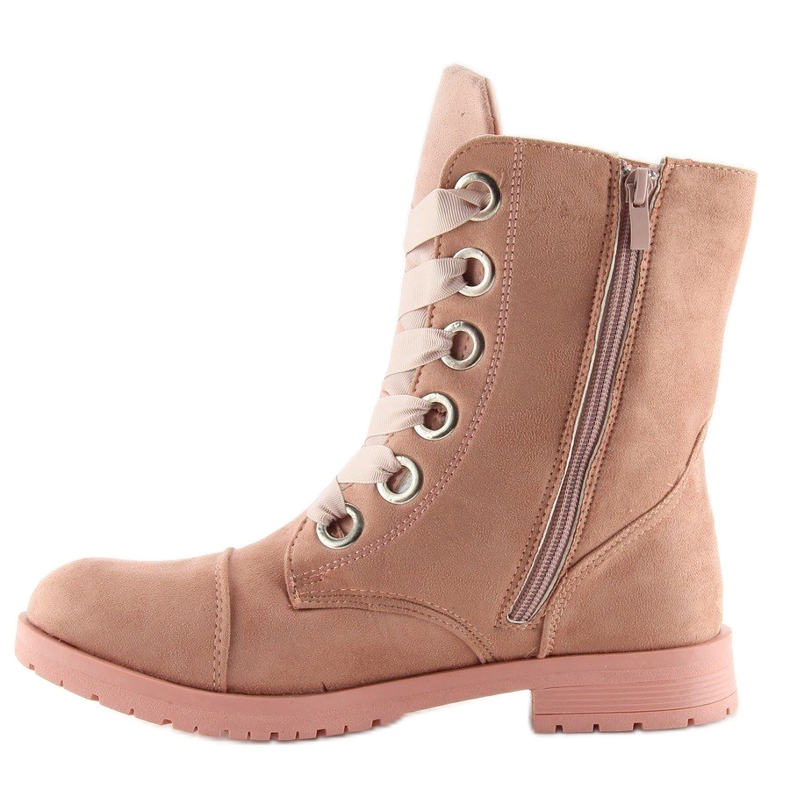 AB-8 botas de trabalho rosa 1