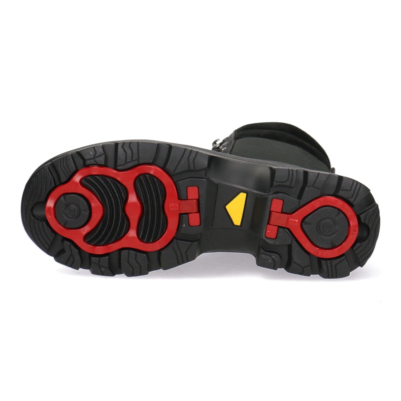 Trekking de couro Trekking-Myśliwskie Pollonus preto 6-0128-001 MUFLON 2