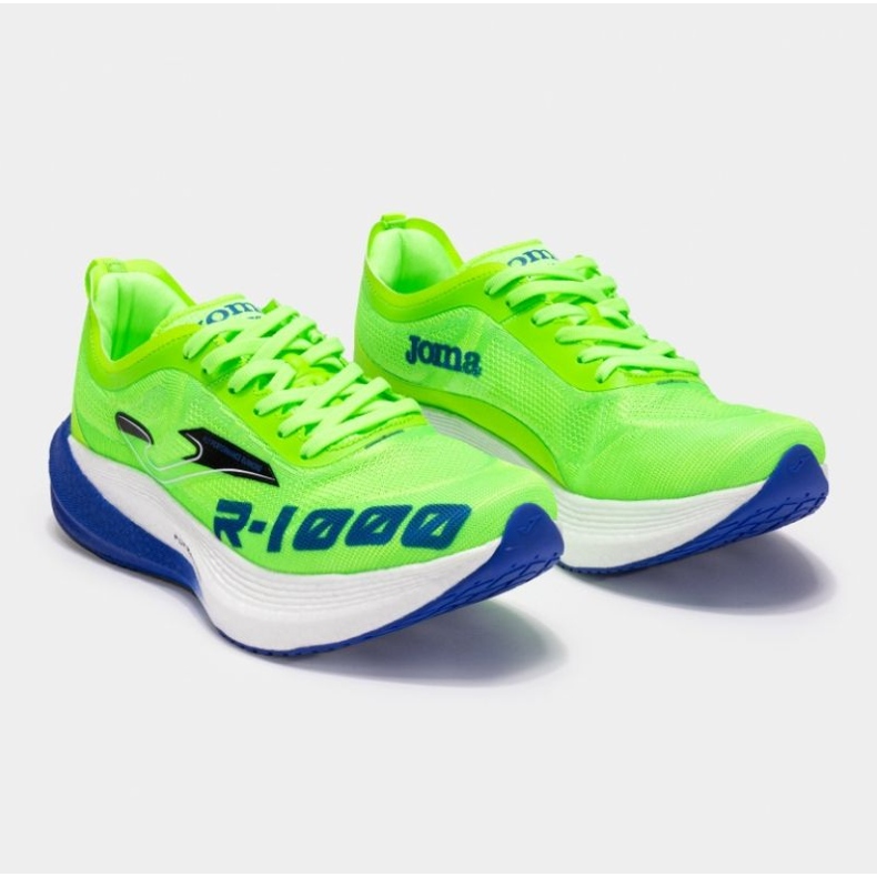 Joma R1000 2511 tênis de corrida verde amarelo 1