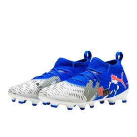 Puma Future 8 Match Forever FG/AG 108435 01 Sapatos de futebol azul 1 Puma Future 8 Match Forever FG/AG 108435 01 Sapatos de futebol azul 1