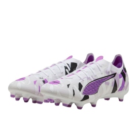 Puma Ultra 5 Match Forever FG/AG 108412 01 Sapatos de futebol branco 1