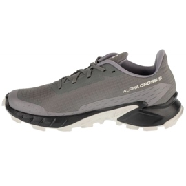 Salomon Alpharacross 5 473133 tênis de corrida cinza 1