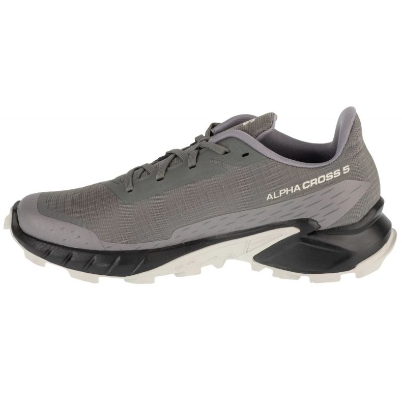 Salomon Alpharacross 5 473133 tênis de corrida cinza 1