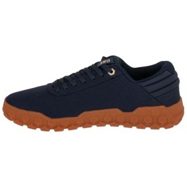 Caterpillar Hex+ Canvas P726264 Sapatos azuis da marinha azul 1