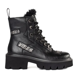ARTIKER Botas de couro Vibes preto 1