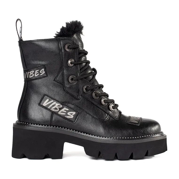 ARTIKER Botas de couro Vibes preto 1