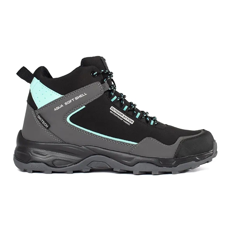 Sapatos de trekking de homem DK com protetor preto 1