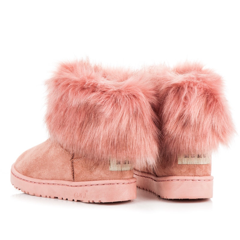 Bella Paris Mukluki rosa 1