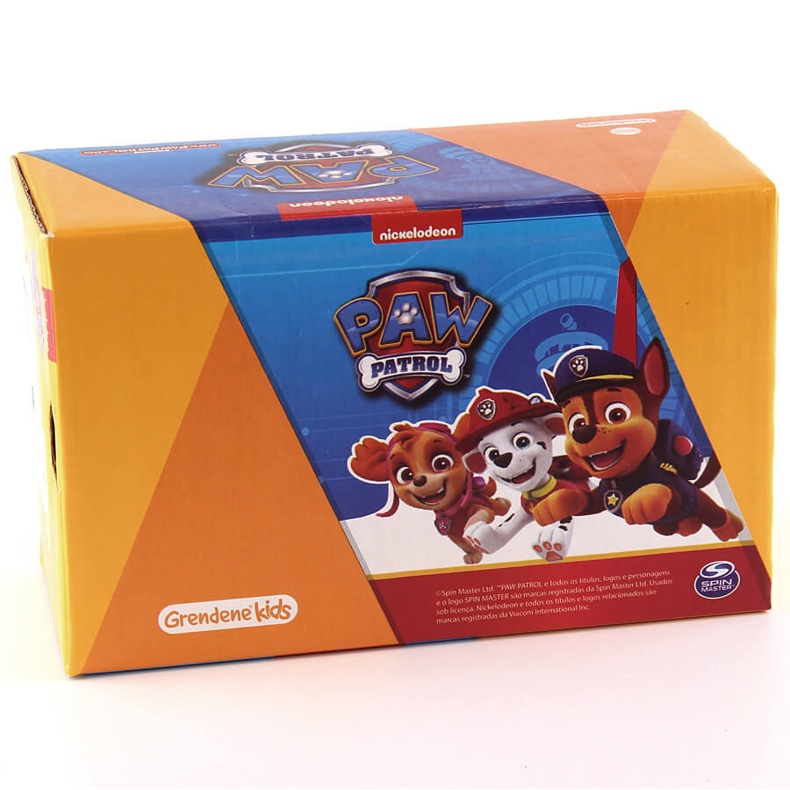 Sandália infantil confortável perfumada Paw Patrol Zaxy JJ385044 01GR22BR vermelho 1