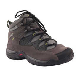 Tênis de trekking Salomon Elios MID GTX3 cinza 2