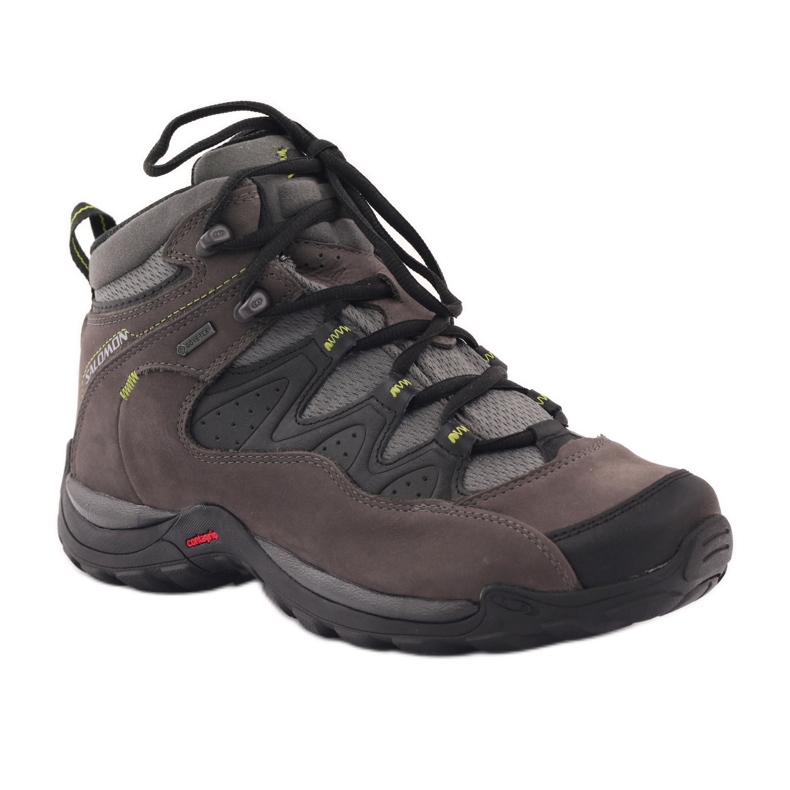 Tênis de trekking Salomon Elios MID GTX3 cinza 2