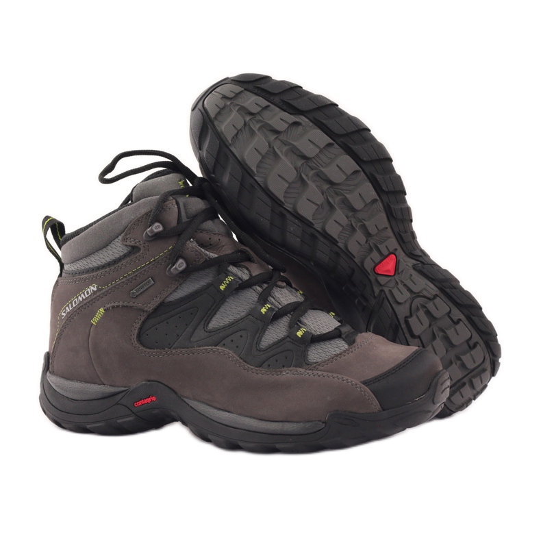 Tênis de trekking Salomon Elios MID GTX3 cinza 4