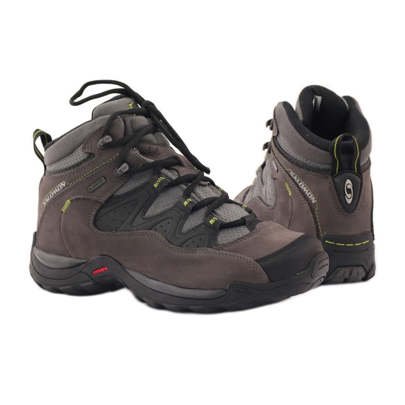 Tênis de trekking Salomon Elios MID GTX3 cinza 5