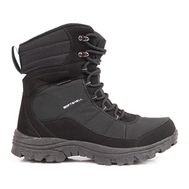 Botas de neve para trekking pretas à prova d'água American Club preto 1