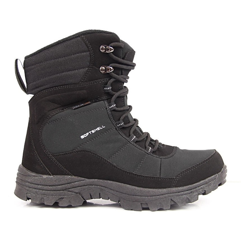 Botas de neve para trekking pretas à prova d'água American Club preto 1