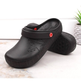 Big Star II275001 kroks preto chinelos de espuma preta 1