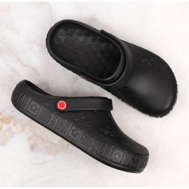 Big Star II275001 kroks preto chinelos de espuma preta 2