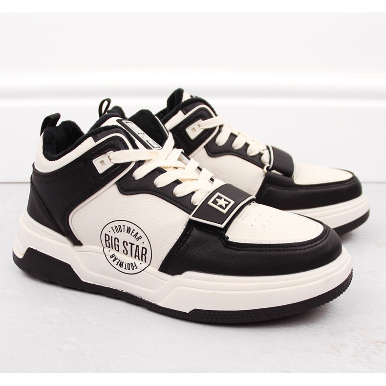 Calçados esportivos masculinos com isolamento alto Big Star OO174557 branco 1