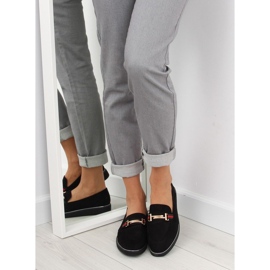 Mocassins femininos pretos S0-204 preto 1