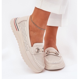 OpenWork Vinceza 95331 Ballerinas naturais bege 2