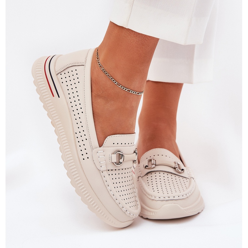 OpenWork Vinceza 95331 Ballerinas naturais bege 2