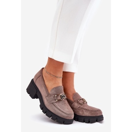 Vinceza Eco Camurate os sapatos femininos com decoração Vincez 39921 Dark Beige bege 1 Vinceza Eco Camurate os sapatos femininos com decoração Vincez 39921 Dark Beige bege 1