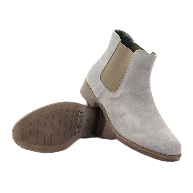 Botas Jodhpur cinza Sergio Leone 301 3