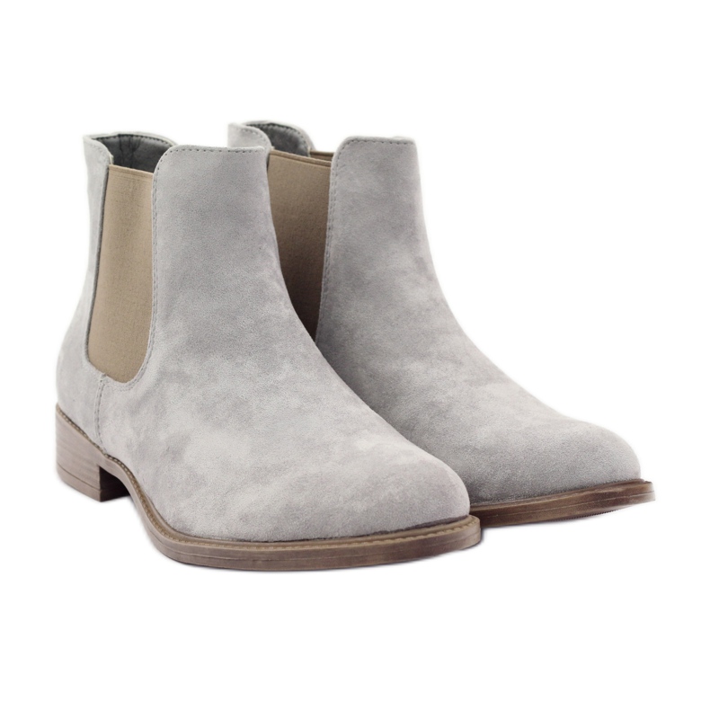 Botas Jodhpur cinza Sergio Leone 301 4