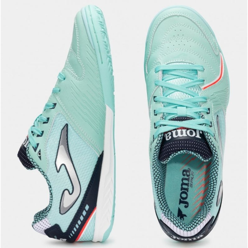 Joma Dribling 2505 em tênis de futebol Dris2505in azul 1