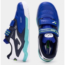 Joma CANCHA 2504 em sapatos de futebol CAJS2504inv azul 1