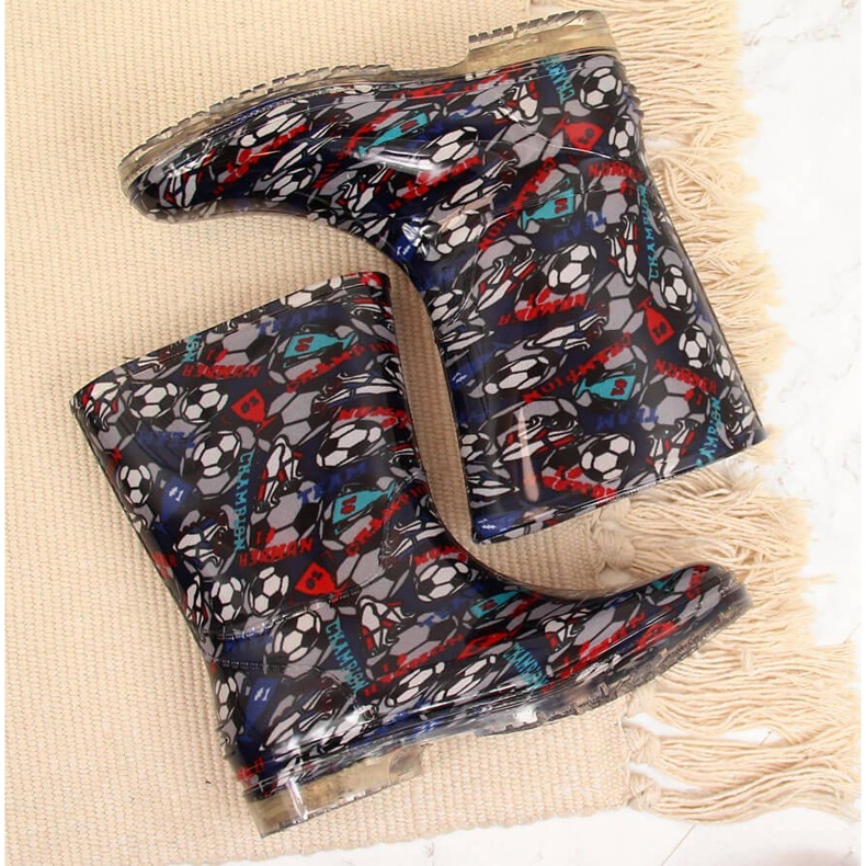 T.Sokolski Galochas para meninos de T. Sokolski preto 2