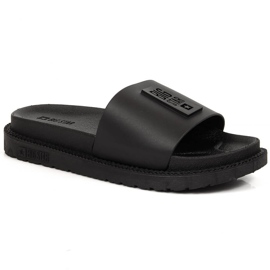 Chinelos plataforma pretos de mulher Big Star LL274429 2