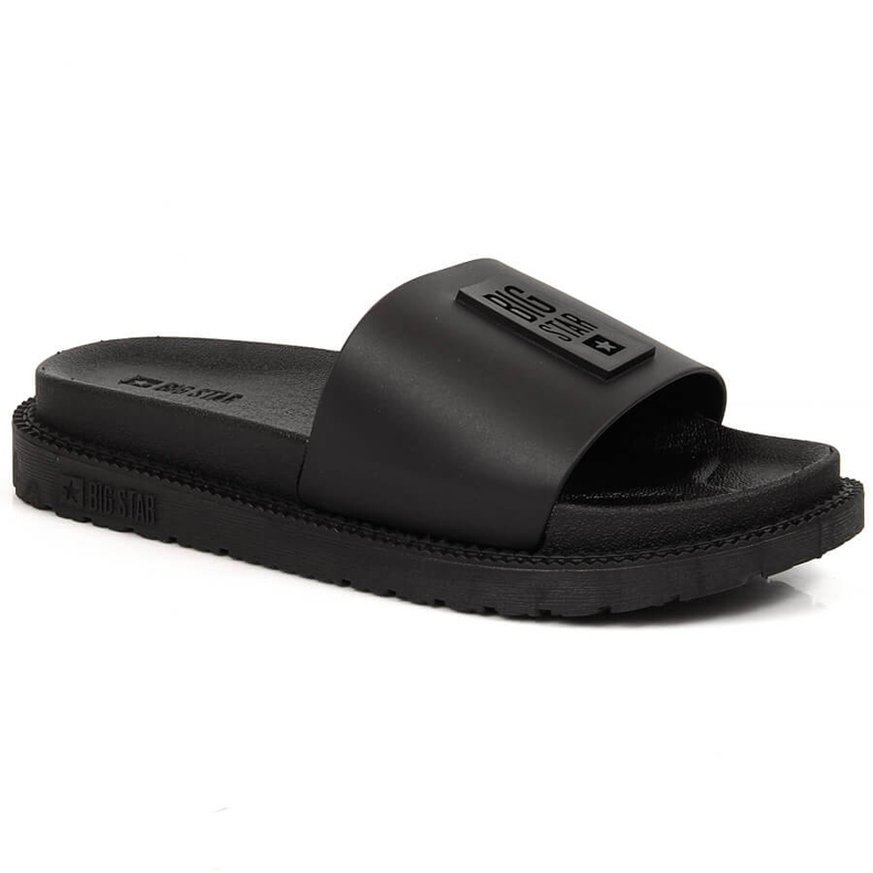 Chinelos plataforma pretos de mulher Big Star LL274429 2