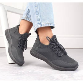 Calçados esportivos de malha cinza claro News 3634 1